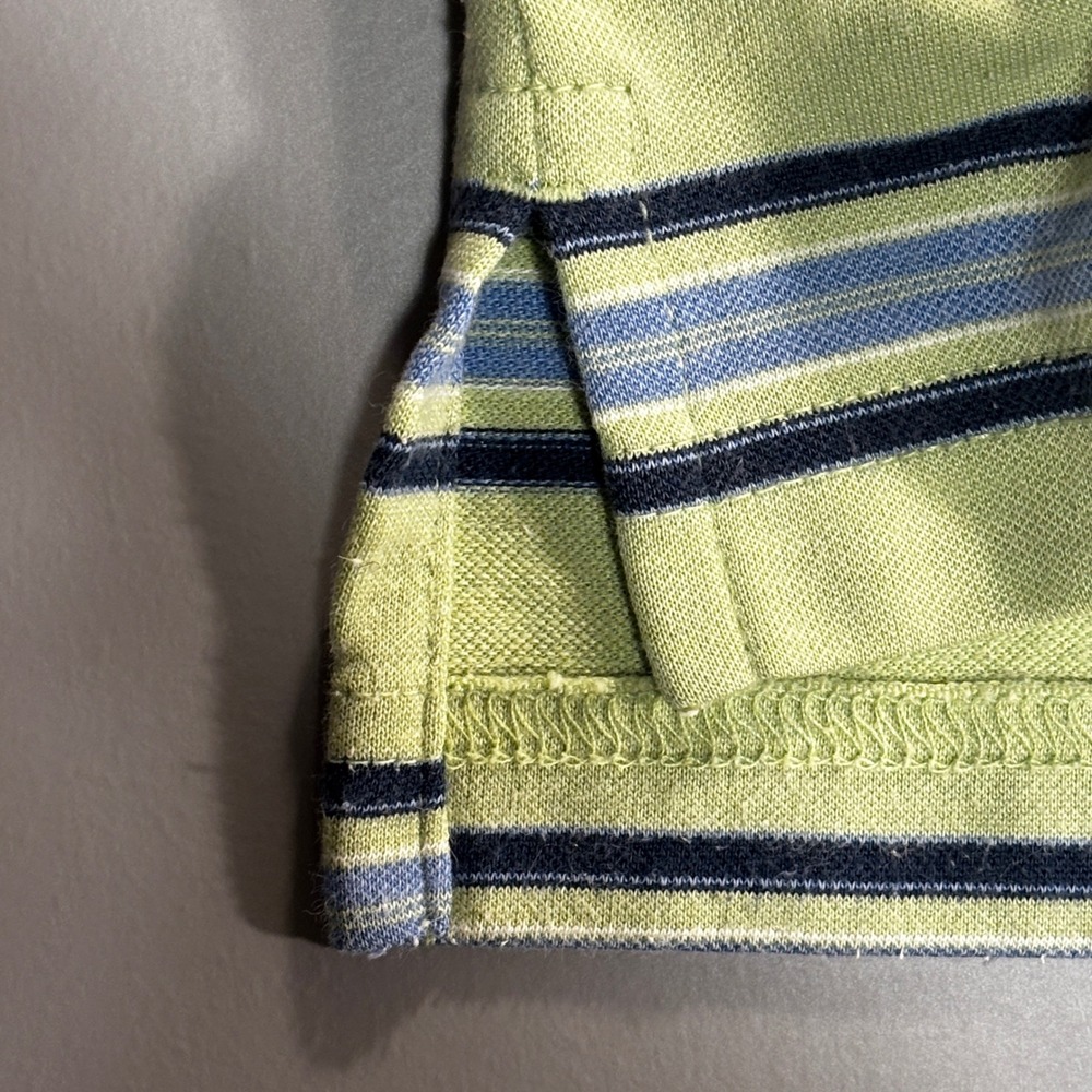 Tehama Striped Polo Shirt Mens Short Sleeve Golf Casual - Picture 9 of 13
